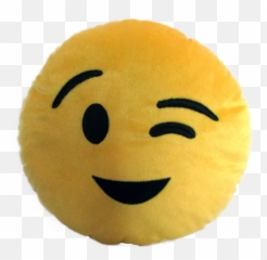 Almofada Emoticons de Pelúcia 30 cm Smile - Pelucia Emoji