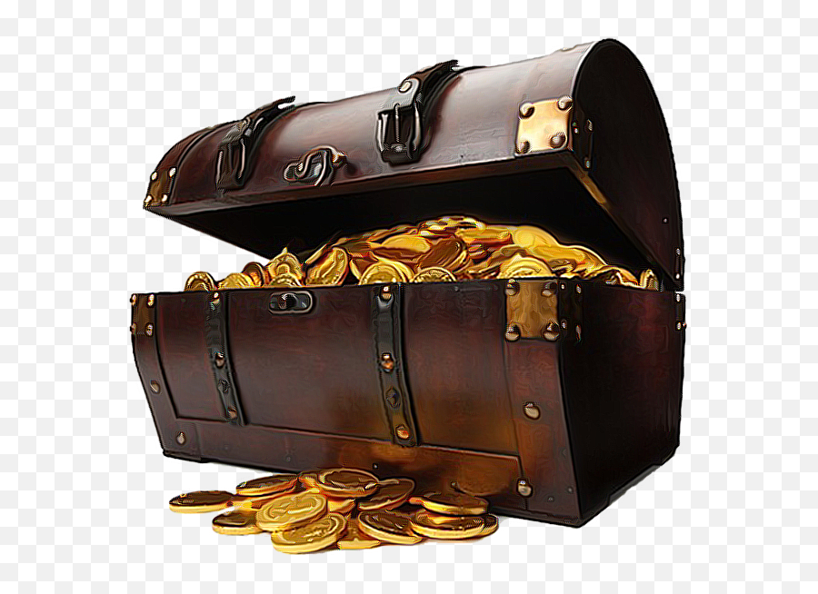 Treasure Chest - Coffre De Pieces D Emoji,Treasure Chest Emoji