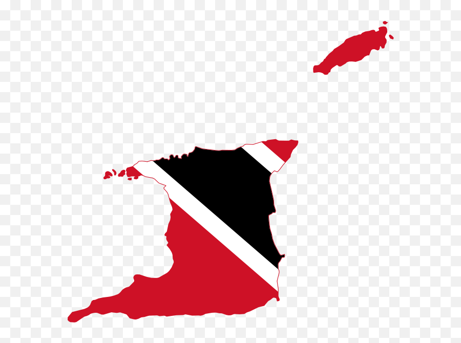 Trinidad And Tobago - Trinidad And Tobago Flag Map Emoji,Trinidad Flag Emoji