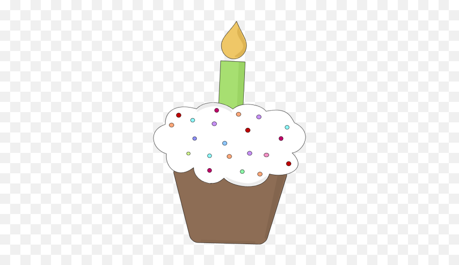 Birthday Clipart Cupcake Birthday - March Birthday Clipart Emoji,Emoji Cupcake Ideas