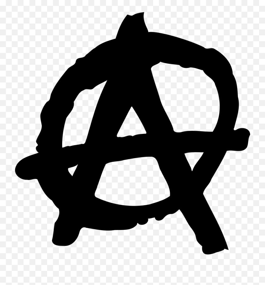Anarchy A Transparent Png Clipart - Anarchy Symbol Transparent Emoji,Anarchist Emoji