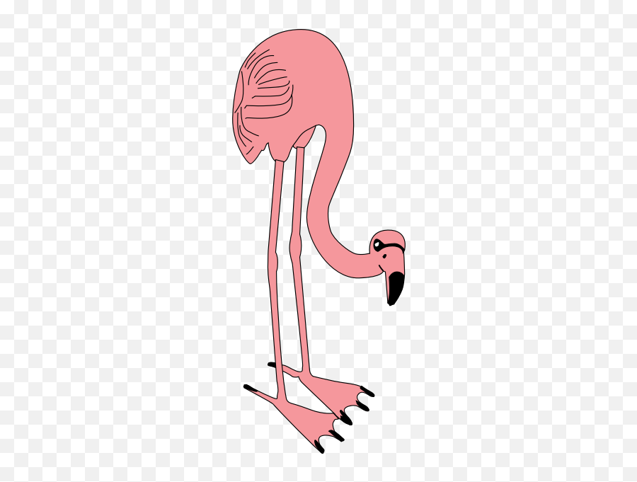 Flamingo - Clip Art Emoji,Bird Emoji
