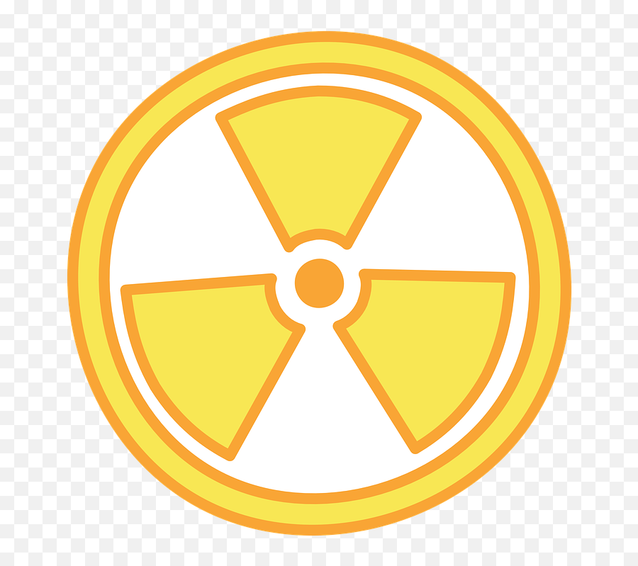 Free Radiation Nuclear Vectors - Lambang Radiasi Emoji,Halo Emoticon