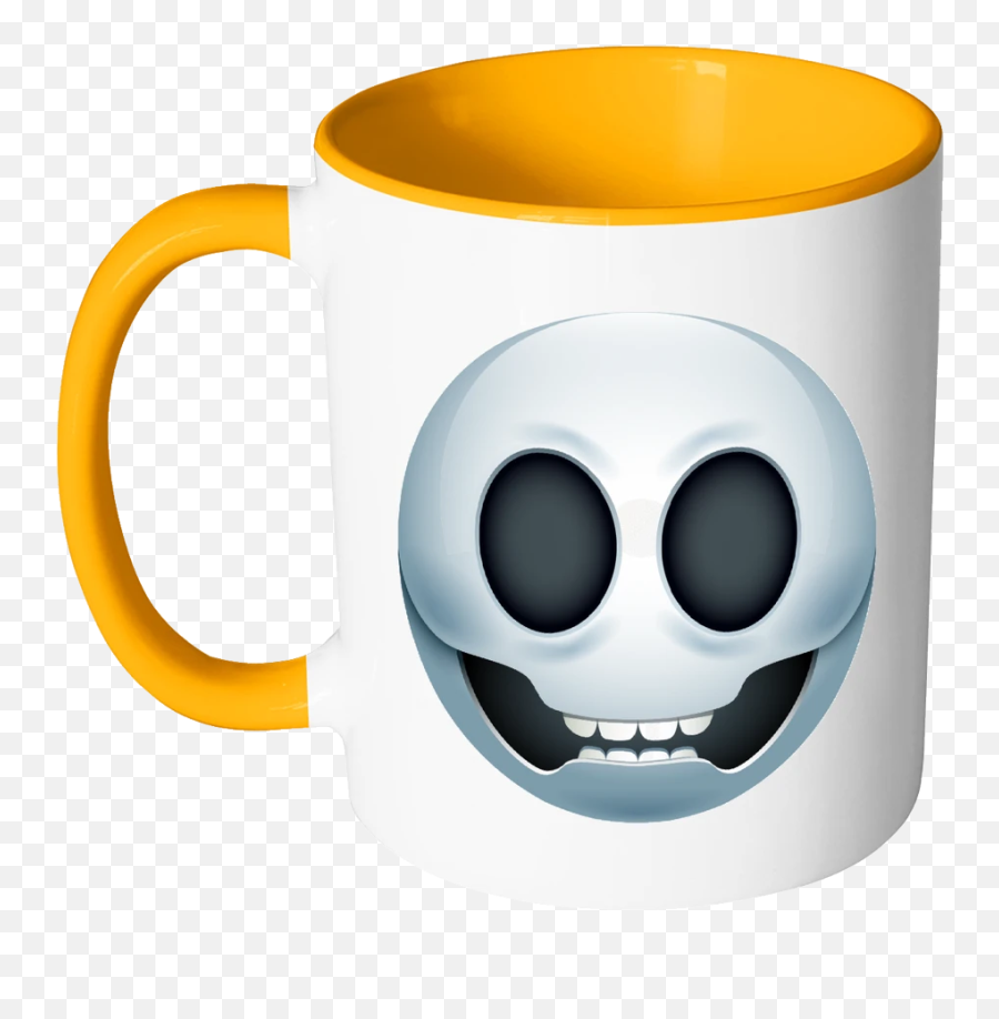 Skull Drinkware - Mug Emoji,Death Skull Emoji