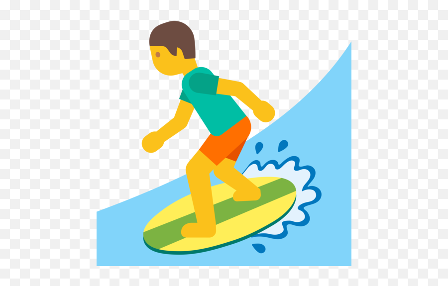 Person Surfing Emoji - Emoji Surf,Surf Emoji