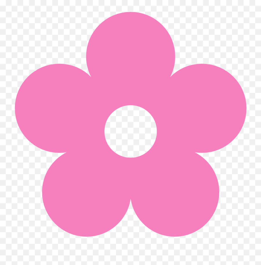 Clip Art Royalty Free Library Png Files - Cute Pink Flower Clipart Emoji,Flower Emoji Vector