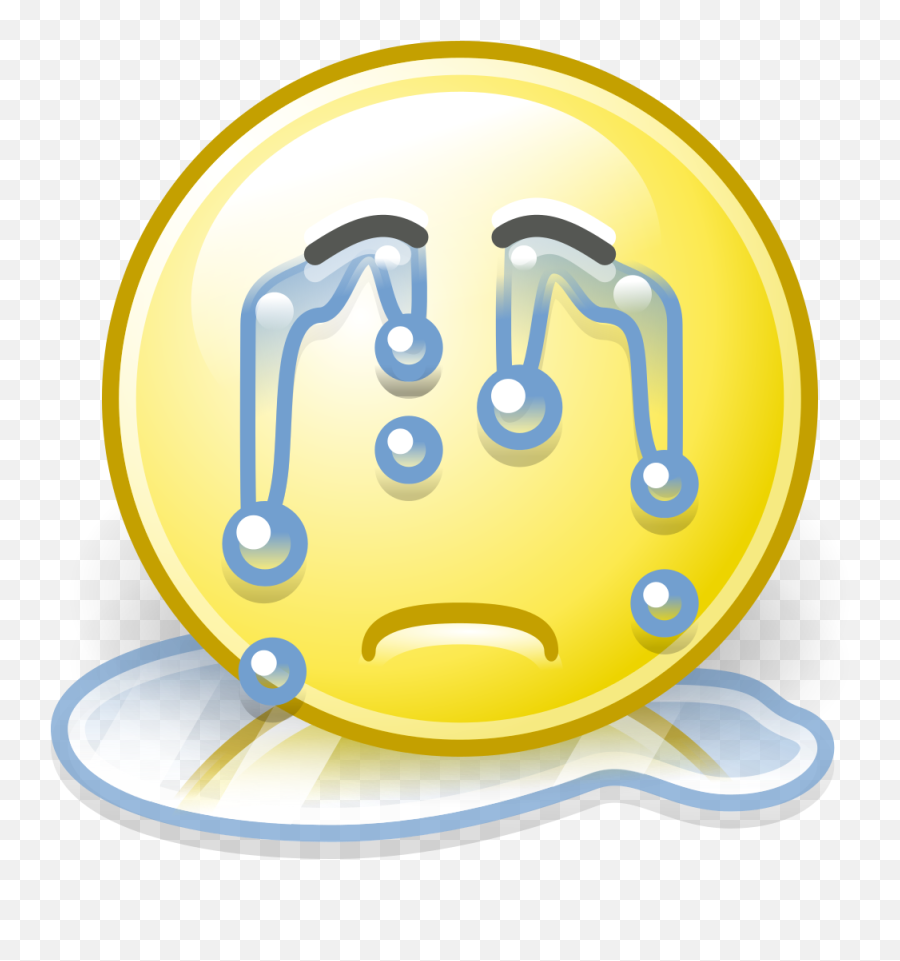 Gnome - Crying Face Emoticon Emoji,Crying Emoticon