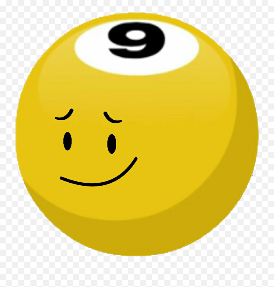9 Ball Png Picture - Bfdi 5 Ball Body Emoji,8 Ball Emoticon