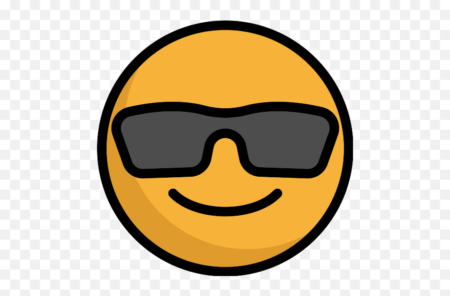 Cool Png Icon 10 - Png Repo Free Png Icons Emoji,Cool Shades Emoji