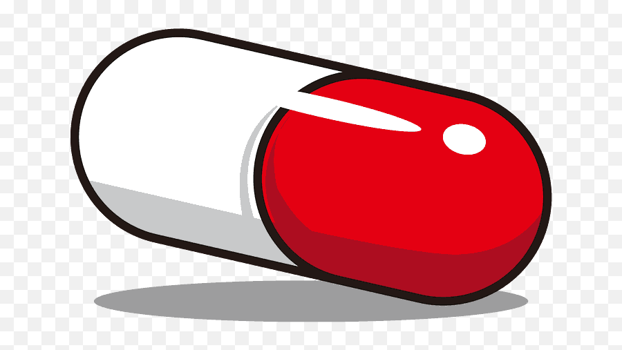 Pill Emoji Clipart - Dibujo De Una Pildora,Pill Emoji Transparent