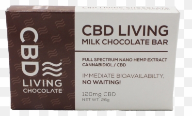 Cbd Living Milk Chocolate Bar U2013 Blis - Cardboard Packaging Emoji,Milk Emoji