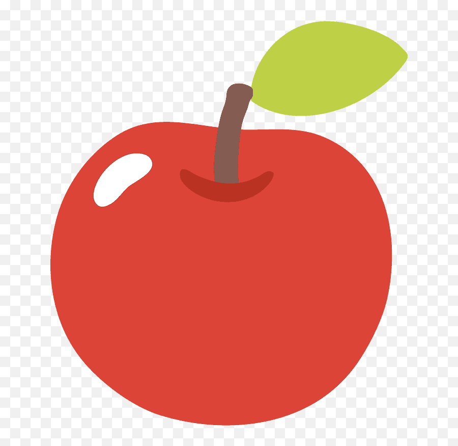 Red Apple Emoji Clipart Free Download Transparent Png - Green Park,Apple Color Emoji