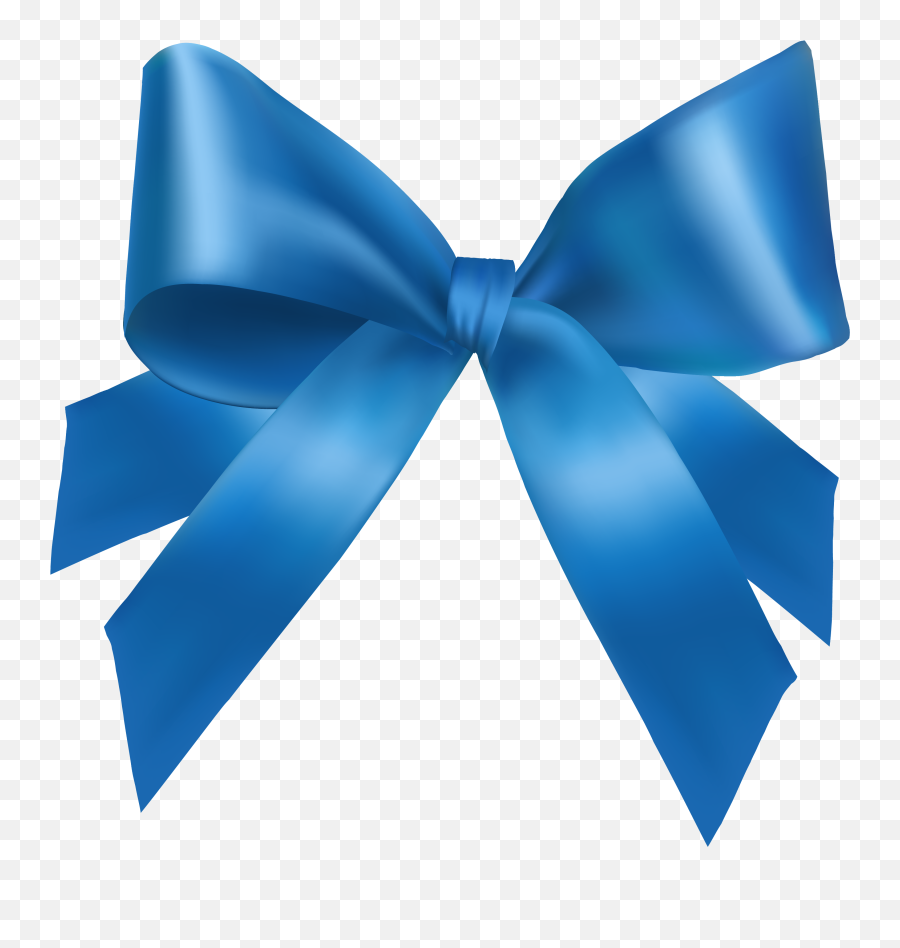 Hand Drawn Blue Ribbon Bow Tie - Blue Ribbon Bow Png Emoji,Blue Ribbon Emoji