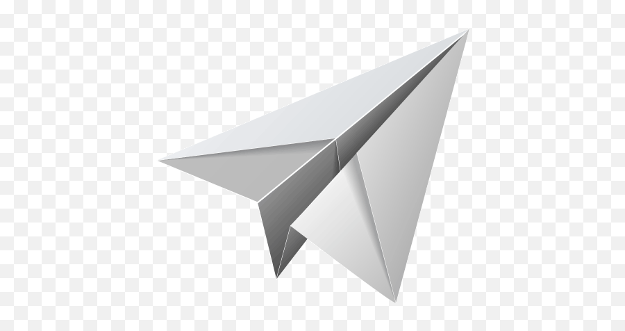 Paper Plane Png - White Paper Airaplane Phone Emoji,Plane And Paper Emoji