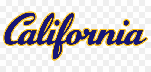 California In Cool Font Clipart - California Logo Png Emoji,Golden State Warriors Emoji