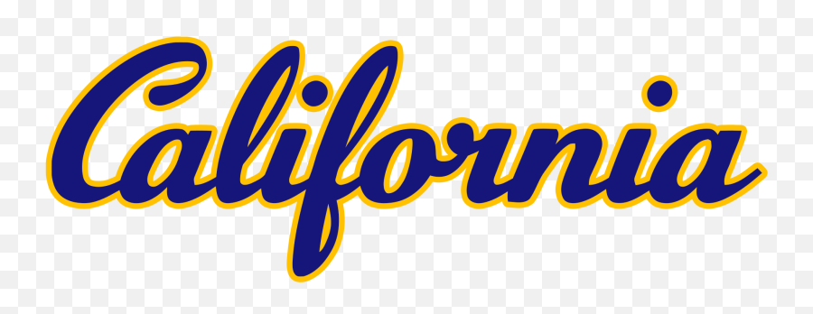 California In Cool Font Clipart - California Logo Png Emoji,Golden State Warriors Emoji
