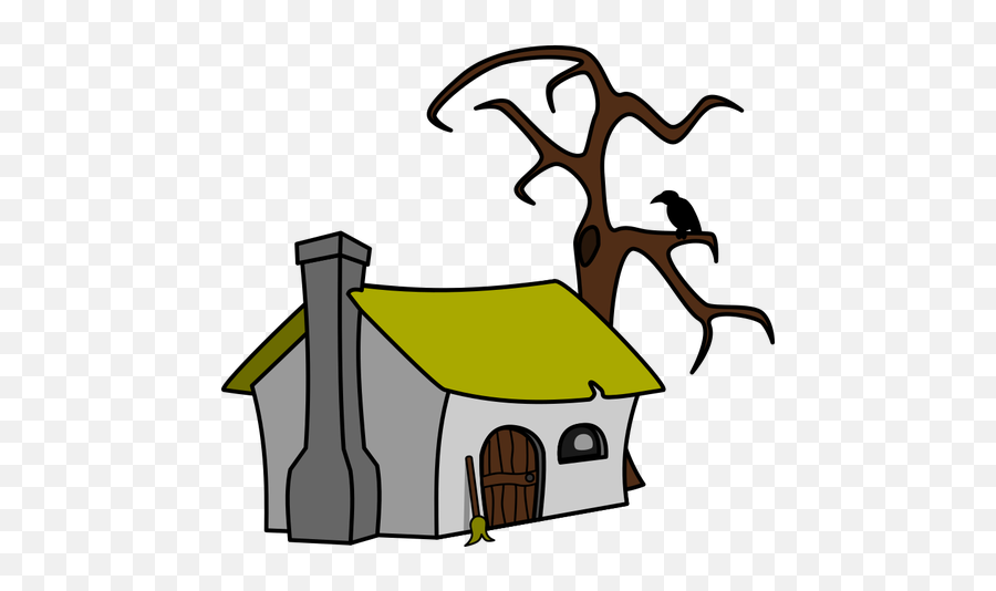 Witchs Cottage - Cottage Clip Art Emoji,Vacuum Cleaner Emoji