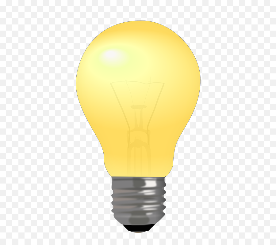 Free Light Bulb Idea Vectors - Light Bulb Emoji,Light Bulb Emoticon
