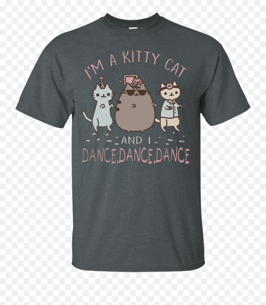 Im A Kitty Cat And I Dance Dance Dance - Diablo Sandwich And Dr Pepper T Shirt Emoji,Smirk Cat Emoji