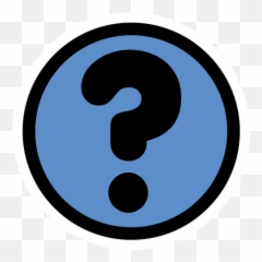Round Link Sign With A Question Mark - Gambar Tanda Tanya Bulat Emoji