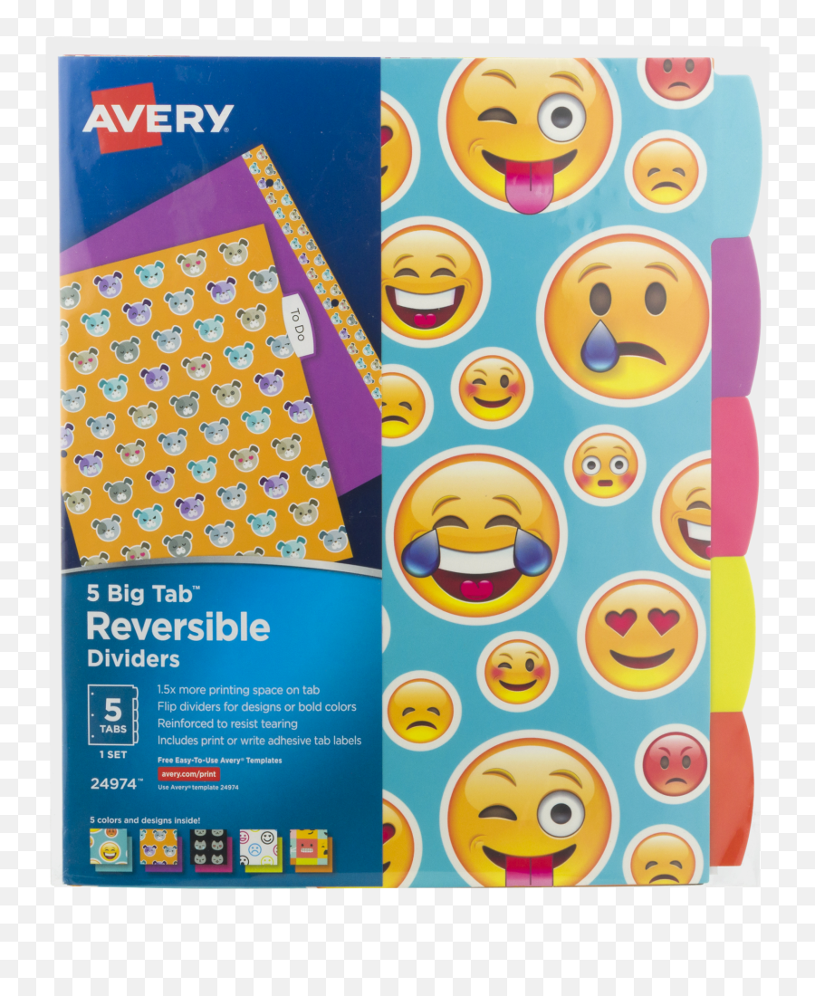 Avery 5 - Inc Emoji,Emoji Flip Off