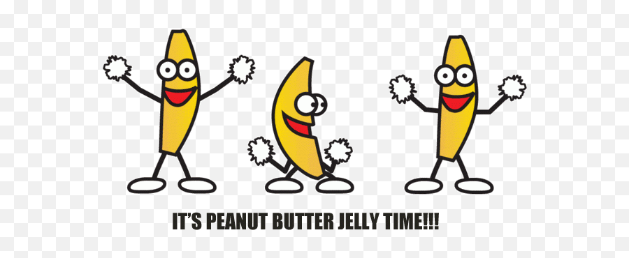 Pixel Power - Banana Peanut Butter Jelly Time Gif Emoji,Peanut Emoticon