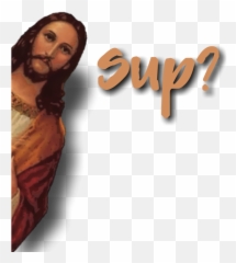 Sup Jesuspeek - Jesus What The Fuck Is Going Emoji,Sup Emoji