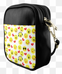 Emoji Fashion Cute Pattern Sling Bag - Handbag