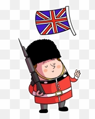Cartoon Uk Flag Png Clipart - Britain Emoji