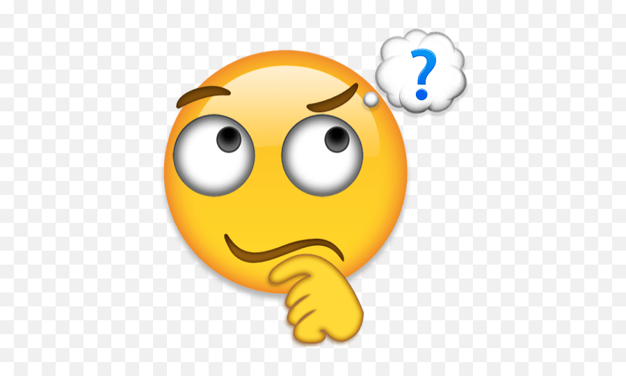Question Face Png Transparent Png - Question Emoji Png,Questionmark Emoji