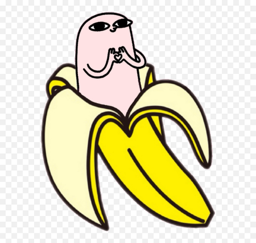 Ketnipz Banana Clipart - Ketnipz Stickers Png Emoji,Banana Emoji
