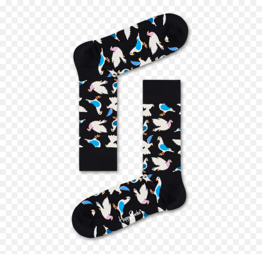 Happy Socks - Pigeon Happy Socks Brands Happy Socks Monkey Emoji,Pigeon Emoji