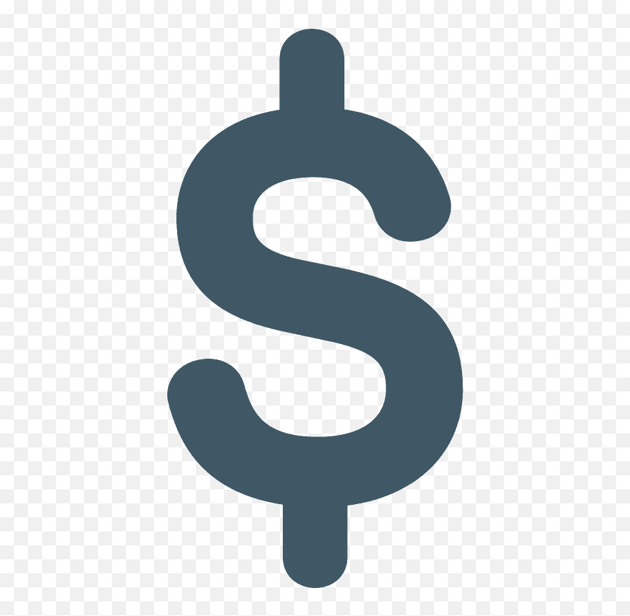 Heavy Dollar Sign Emoji Clipart,Money Sign Emoji