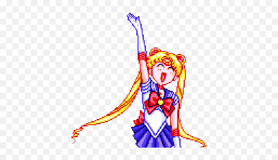 Top Pixel Sailor Moon Stickers For Android U0026 Ios Gfycat - Transparent Sailor Moon Gif Emoji,Creepy Moon Emoji