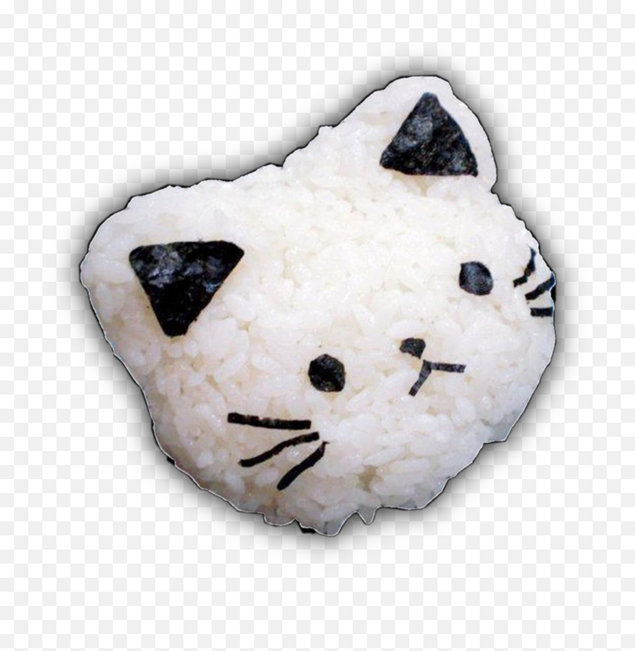 The Most Edited Rice Picsart - Rice Cat Emoji,Rice Ball Emoji