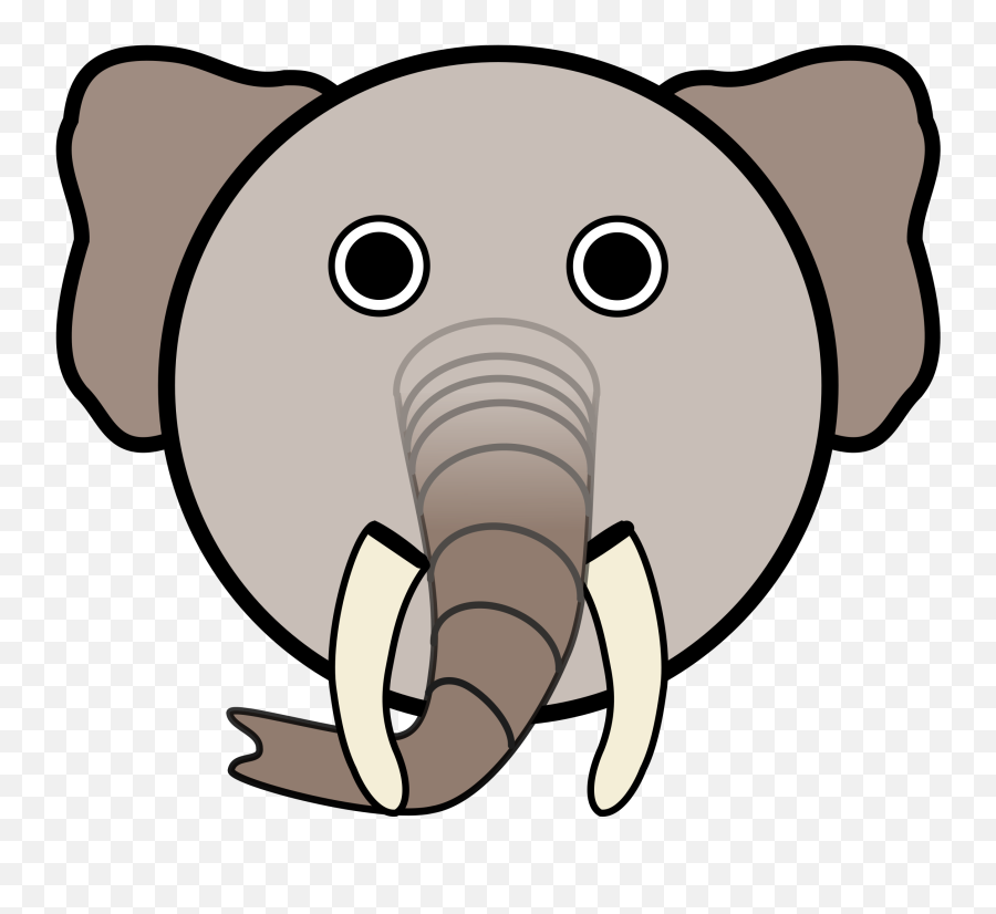 Faces Clipart Elephant Faces Elephant Transparent Free For - Round Elephant Emoji,Elephant Emojis