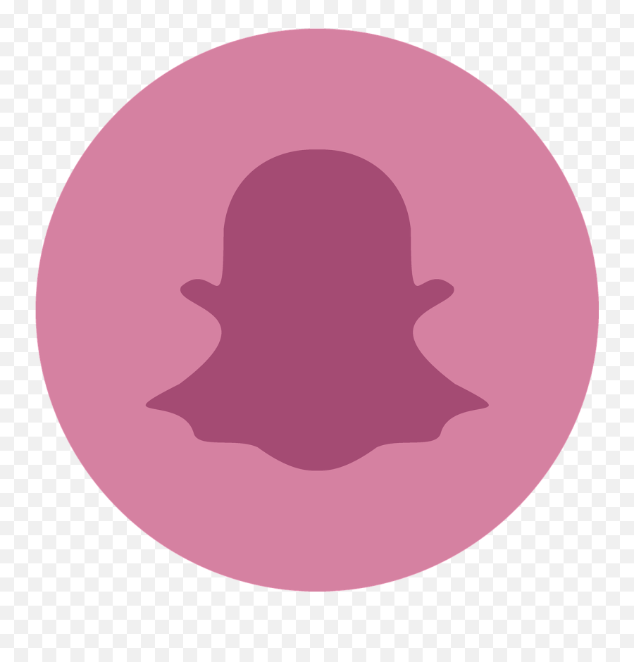 Snapchat Social Media Social Social Network Internet - Snapchat Black And White Icon Emoji,Snap Chat Emoji