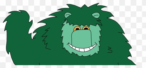 Funny - Muzzy Cartoon Emoji,Sasquatch Emoji