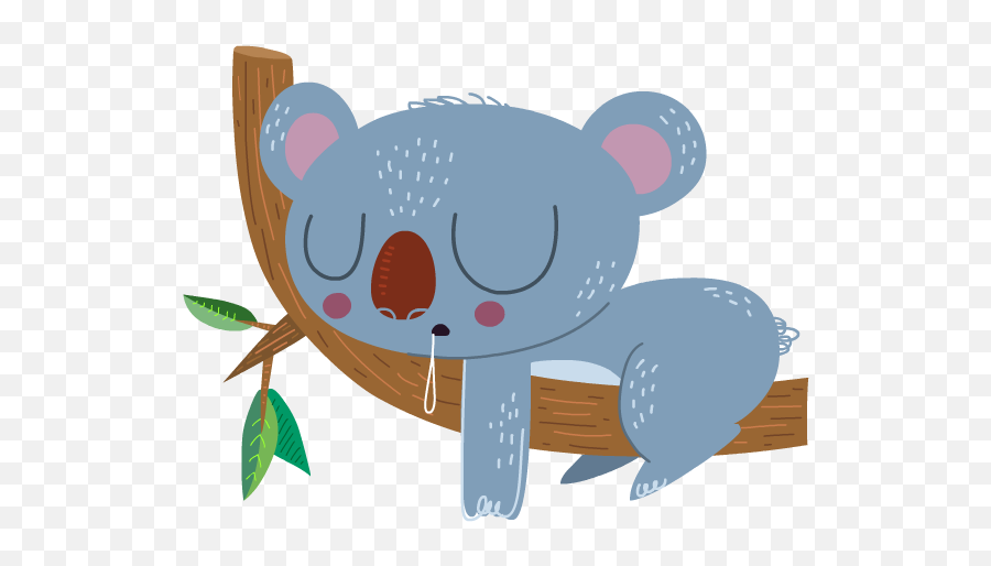 Koala Emoji For Ree - Sleeping Koala Clip Art,Koala Emoticons
