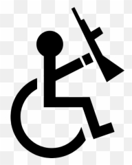 Wheelchair Clip Art At Vector Clip Art - Accion Mutante Emoji,Anarchist Emoji