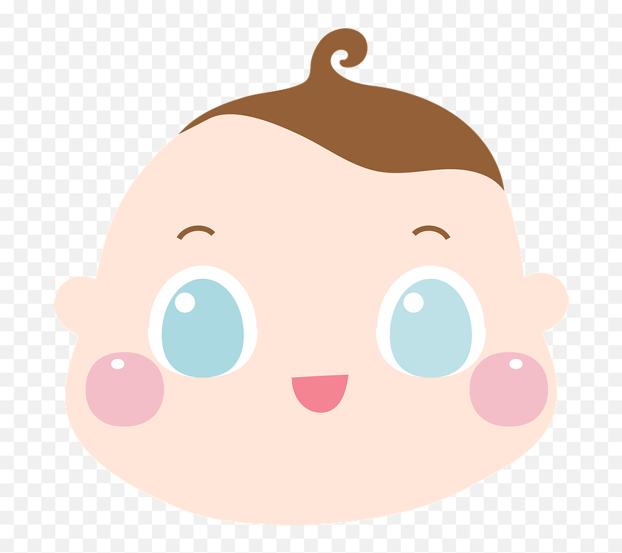 Baby Cute Face - Gambar Kepala Bayi Kartun Emoji,Cute Emotions