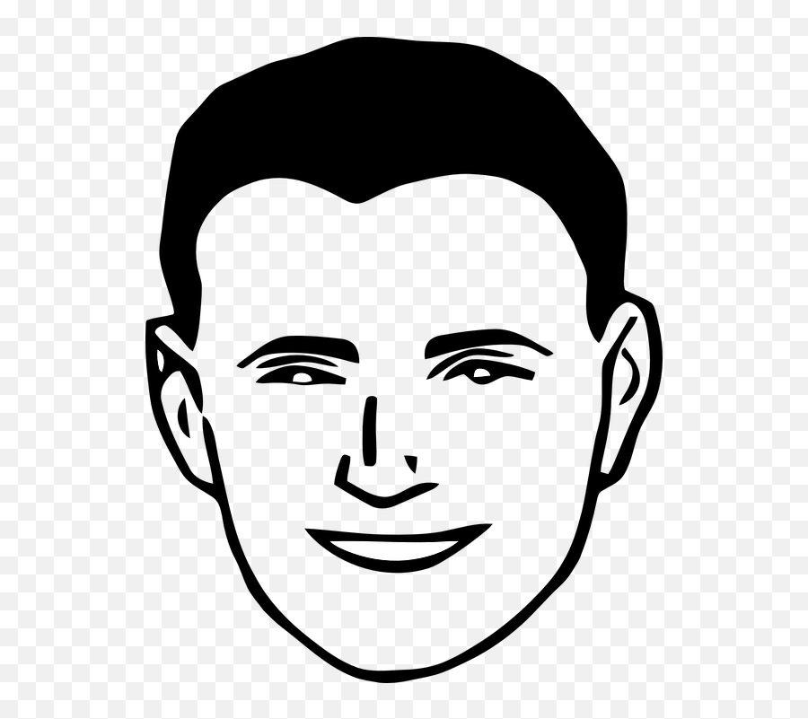 Nariz Gráficos Vetoriais - Smile Man Face Clipart Emoji,Pug Emoji