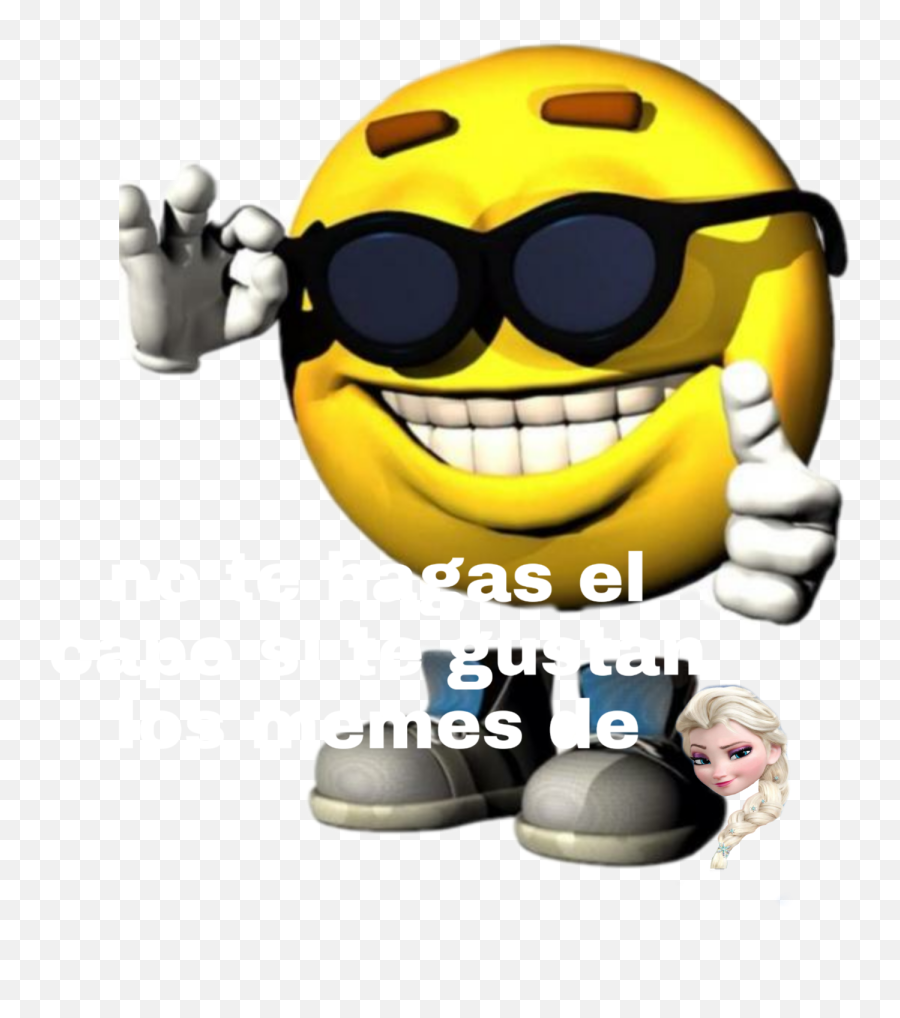 Trending Shitpost Stickers - Good Emoji Meme,Emoji With Glasses Meme