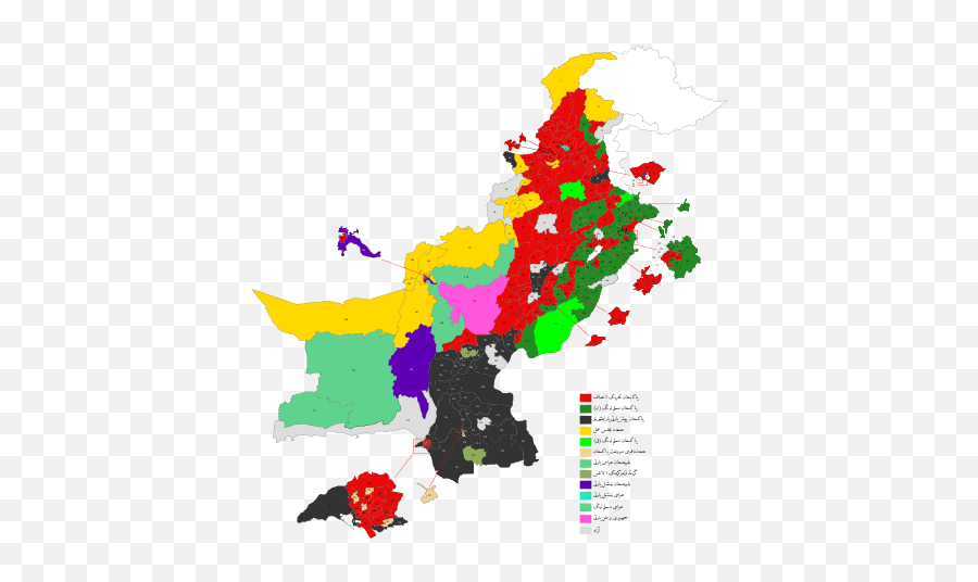 General Elections In Pakistan - Map Of Pakistan 2018 Emoji,Pakistan Emoji