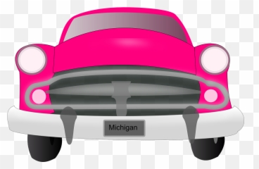 American Car Classic Car Car Pink Front - Front Car Png Cartoon Emoji,Fast Car Emoji