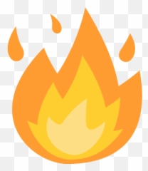 Guess The Big Read Title From Emoji - Fire Png Transparent