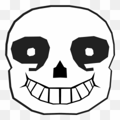 Sans Face By Dragonlovertori - Sans Head Clipart Emoji,Sans Emoji