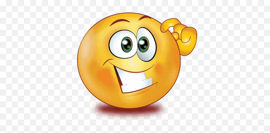 Thinking Emoji Png Transparent - Happy Thinking Emoji Face,Thinking Emoji Png