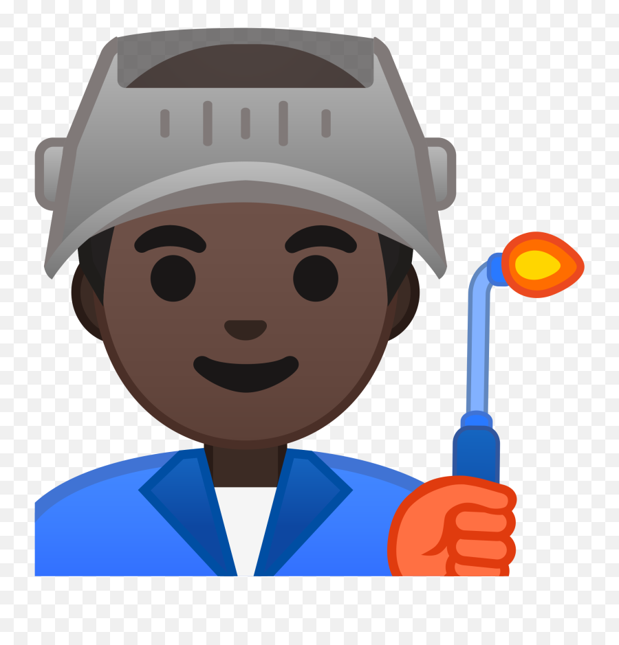 Factory Worker Emoji - Factory Worker Clipart,Oreo Emoji