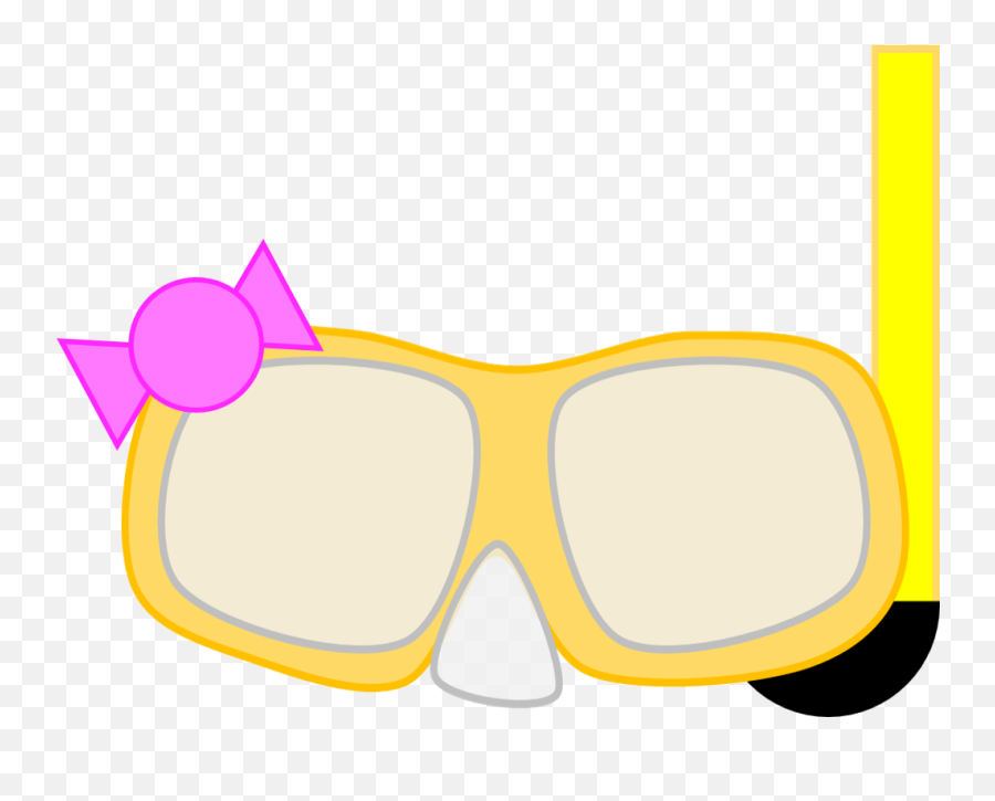 Goggles Clipart Snorkel Mask - Png Download Full Size Clip Art Emoji,Emoji With Glasses Meaning
